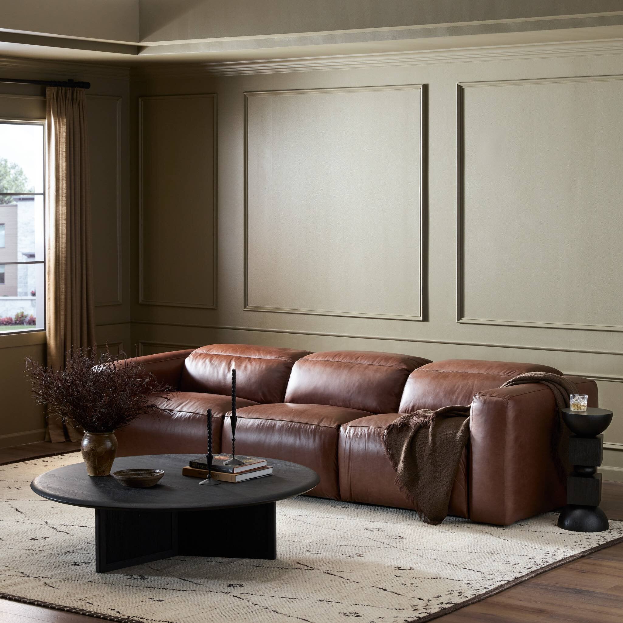 Radley Power Recliner 3-Piece Sectional - Sonoma Coco