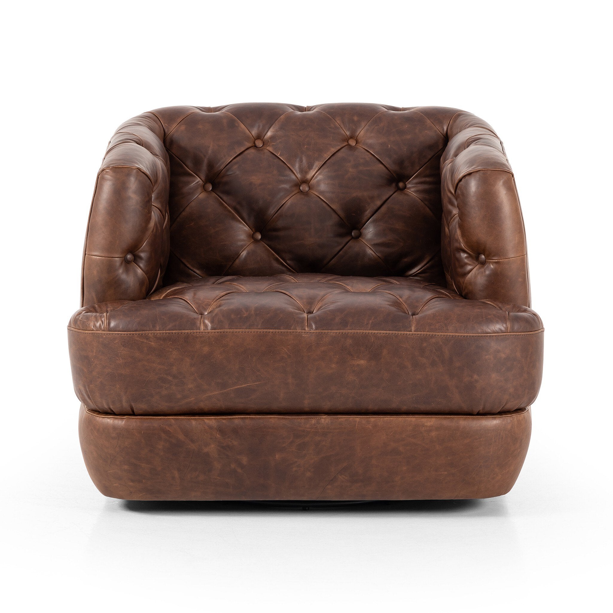 Paul Swivel Chair - Raleigh Cigar