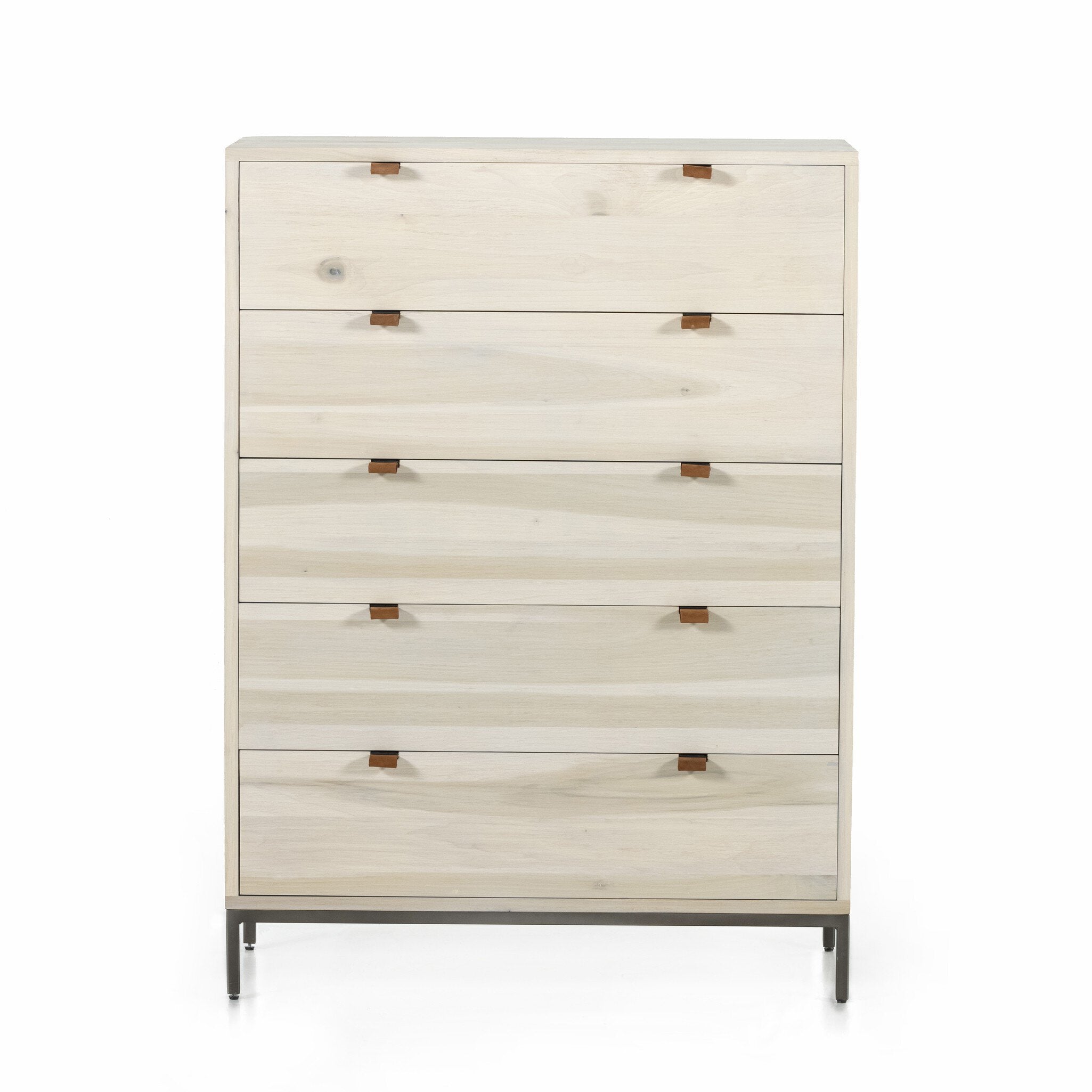 Trey 5 Drawer Dresser - Dove Poplar