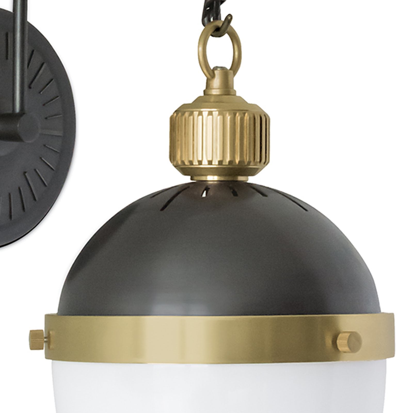 Otis Sconce (Blackened Brass and Natural Brass)