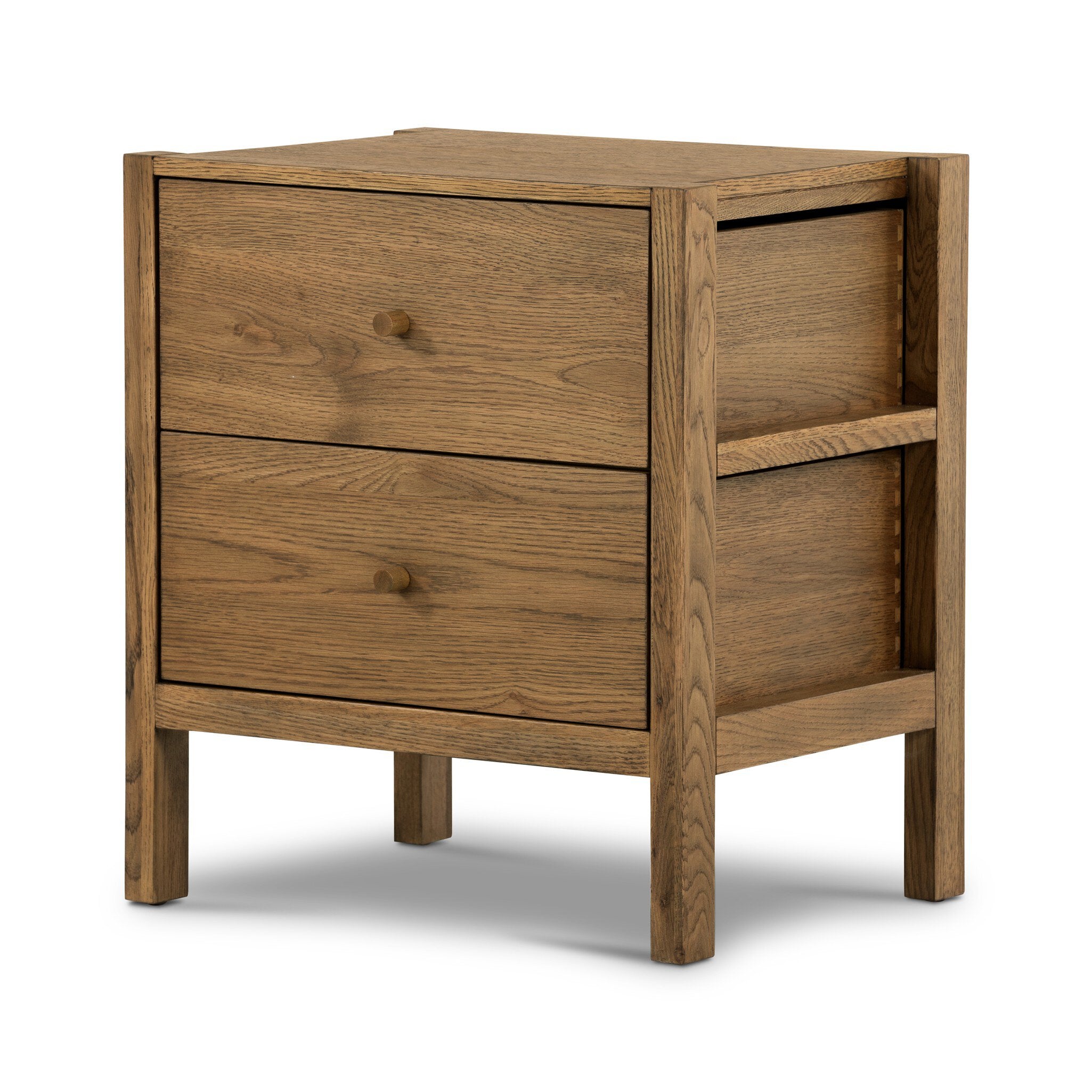 Meadow Nightstand - Tawny Oak Veneer