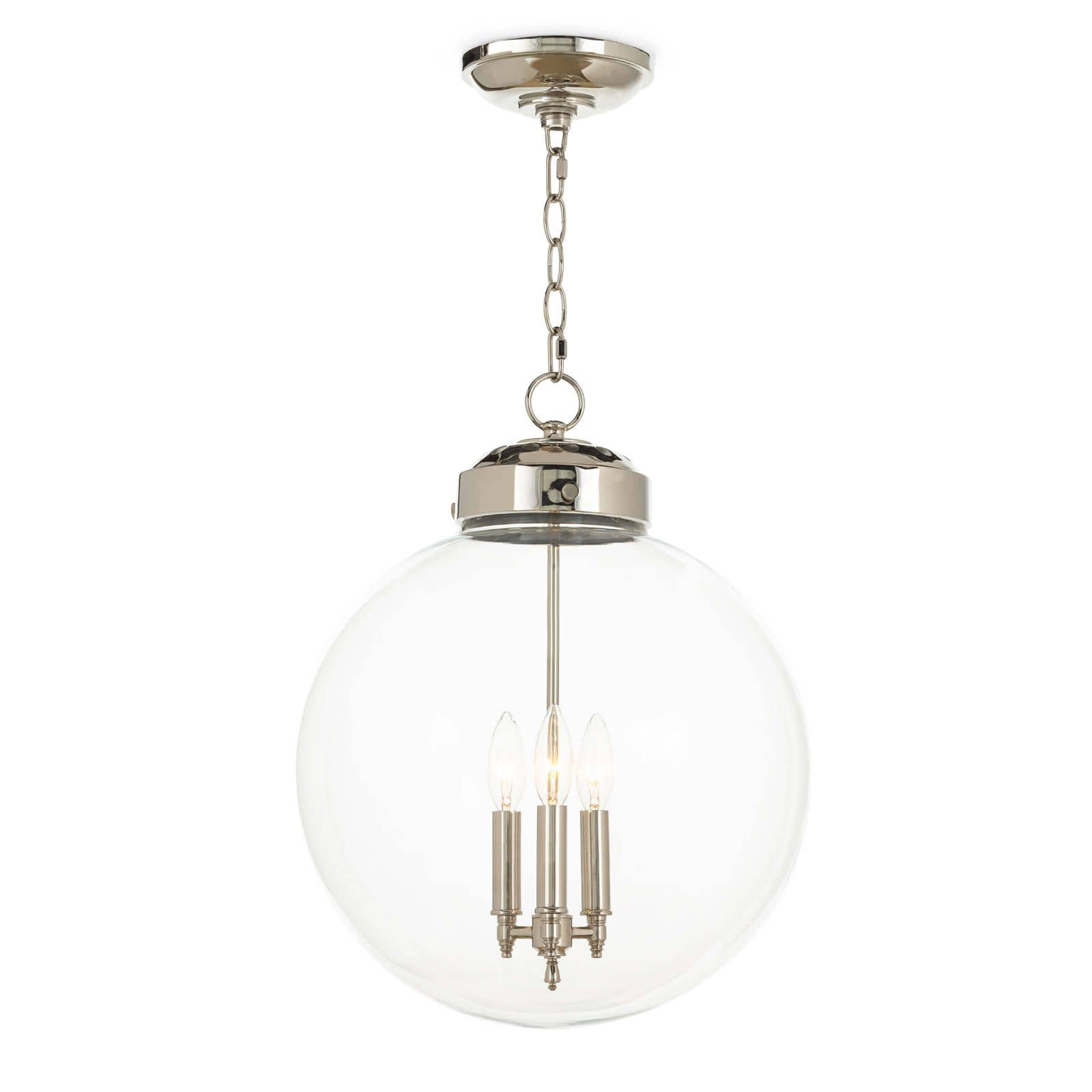 Globe Pendant (Polished Nickel)