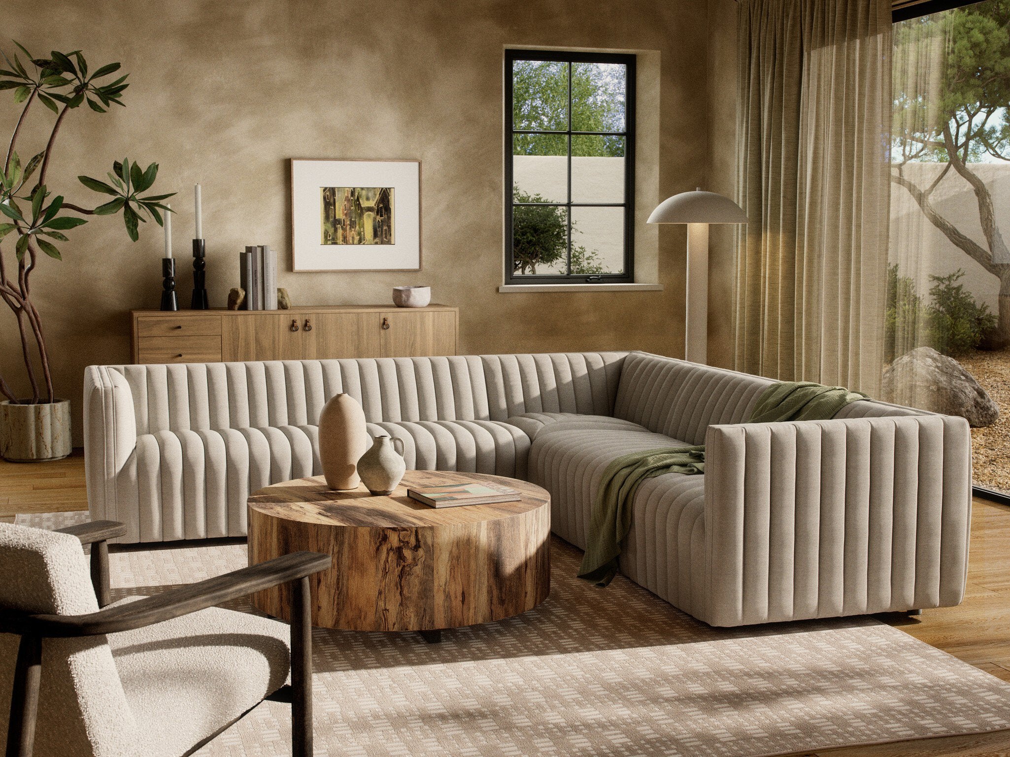 Augustine 3-Piece Sectional - Dover Crescent