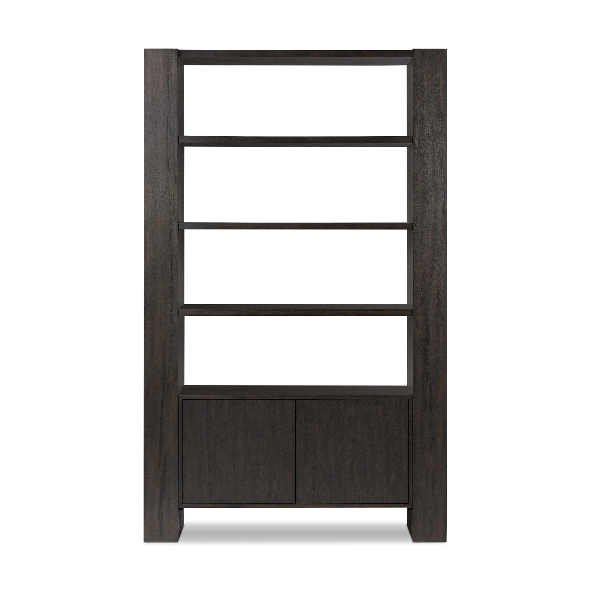 Fisher Bookcase - Smoked Black Veneer