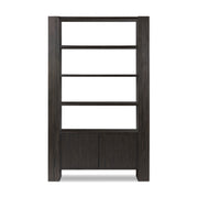 Fisher Bookcase - Smoked Black Veneer