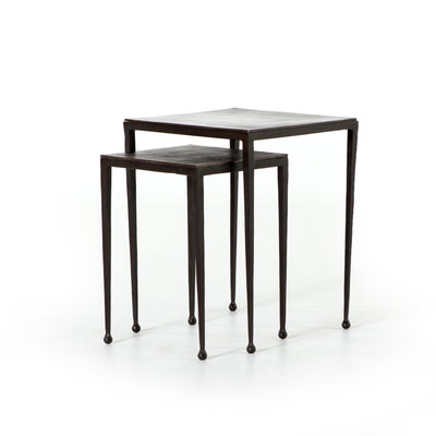 Dalston Nesting End Table - Antique Rust