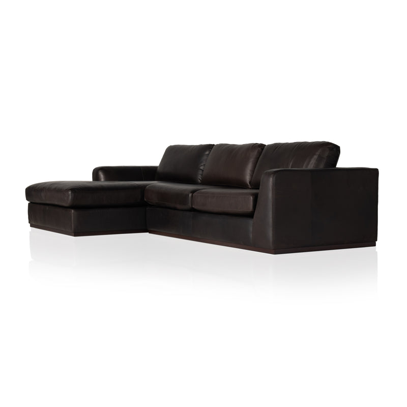 Colt 2-PC Sectional - Heirloom Cigar (Left Chaise)