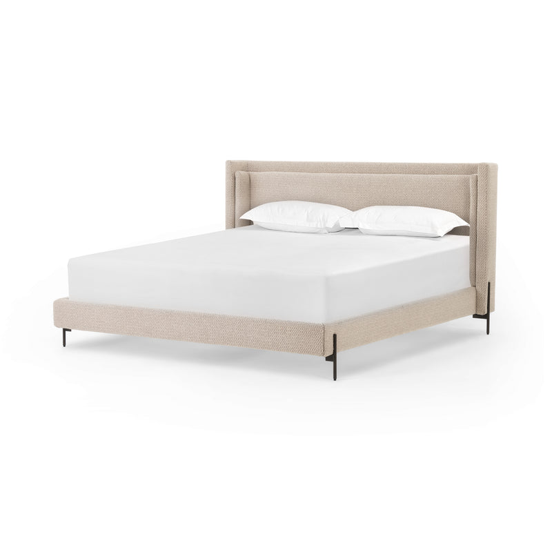 Dobson Bed - Perin Oatmeal