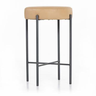 Nocona Counter Stool - Natural Leather