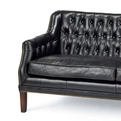 Leather Equestrian Sofa