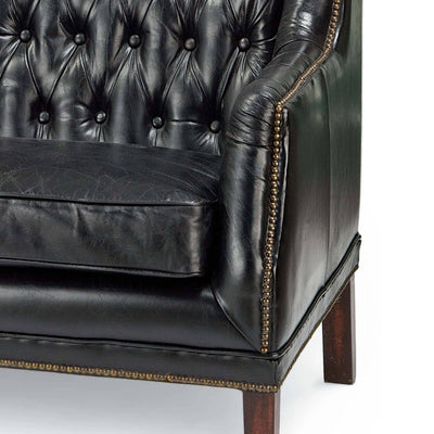 Leather Equestrian Sofa