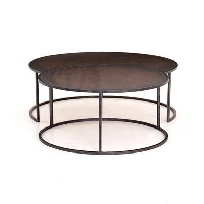 Catalina Nesting Coffee Table - Copper Clad
