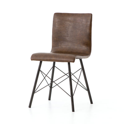 Diaw Dining Chair - Distressed Brown