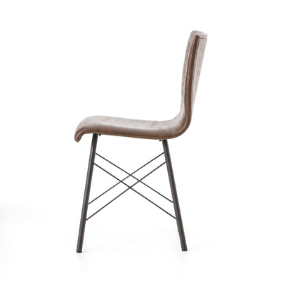Diaw Dining Chair - Distressed Brown