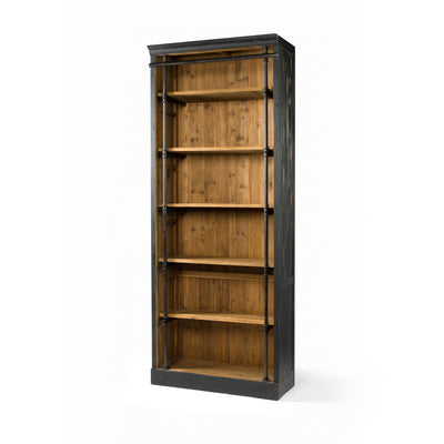 Ivy Bookcase - Matte Black