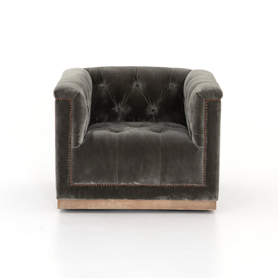 Maxx Swivel Chair - Sapphire Birch