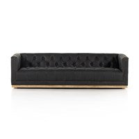 Maxx Sofa 95" - Destroyed Black