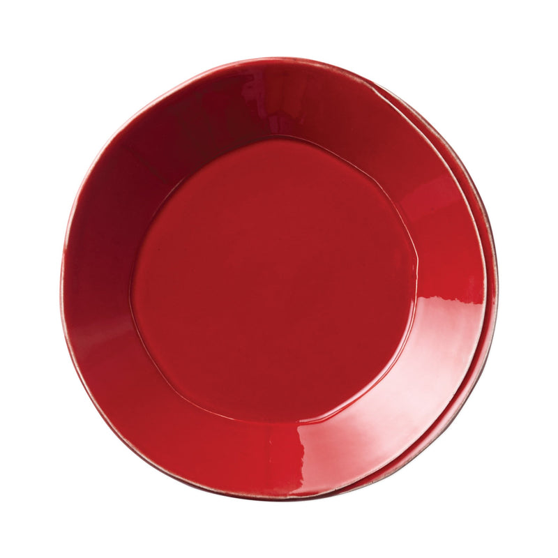 Lastra Red European Dinner Plate