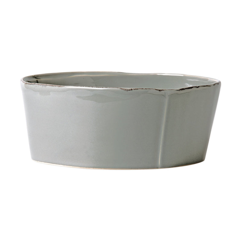 Lastra Gray Large Serving Bowl