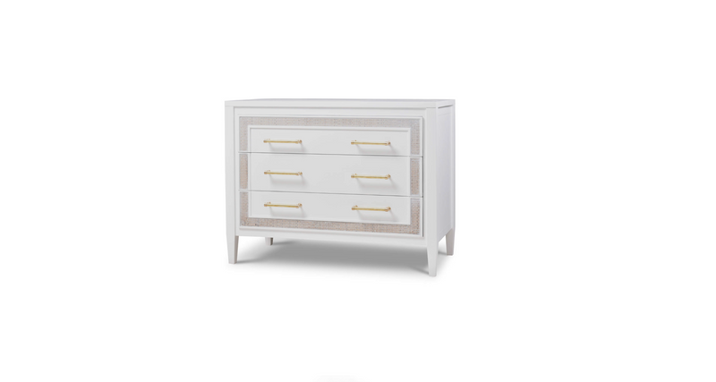Belgravia 3-Drawer Dresser w/ Rattan