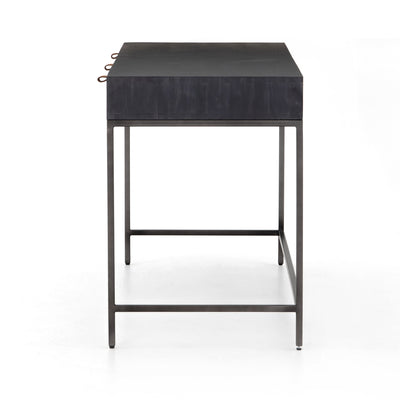 Trey Modular Writing Desk - Black Wash Poplar