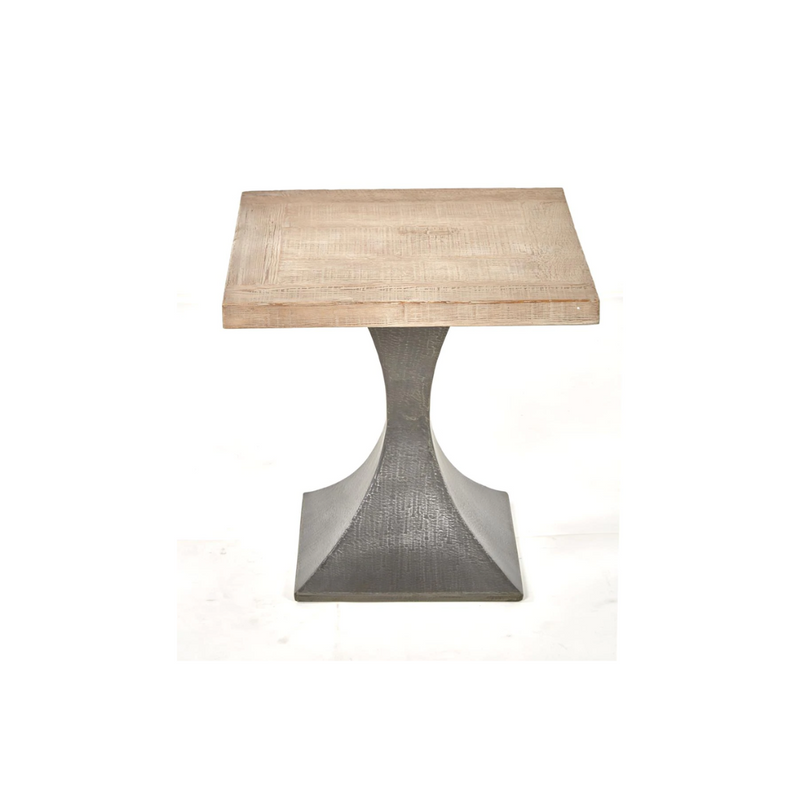 Iron Square End Table
