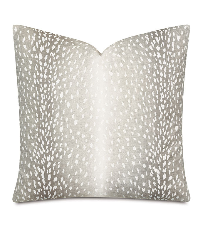 Wiley Ombre Decorative Pillow In Gray